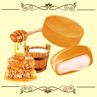 تصویر  تافی شیر عسل