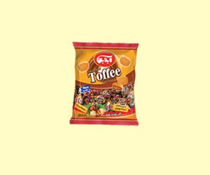 تصویر  تافی مغزدار فندقی