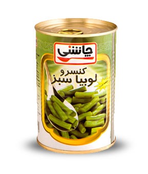 تصویر  کنسرو لوبیا سبز