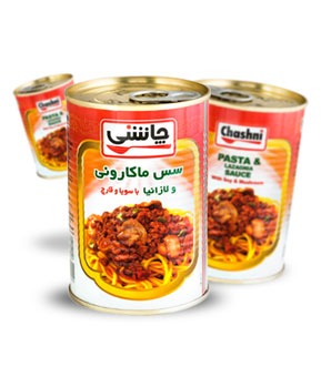 تصویر  کنسرو مایه ماکارونی