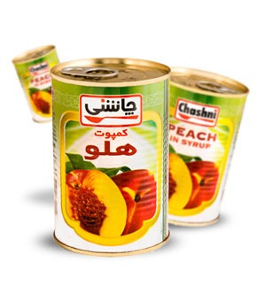 تصویر  کمپوت هلو