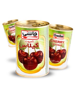 تصویر  کمپوت گیلاس