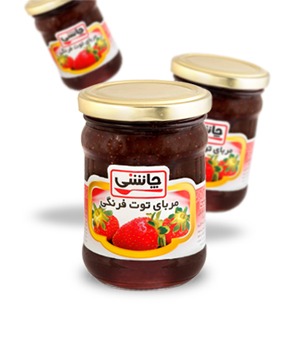 تصویر  مربای توت فرنگی