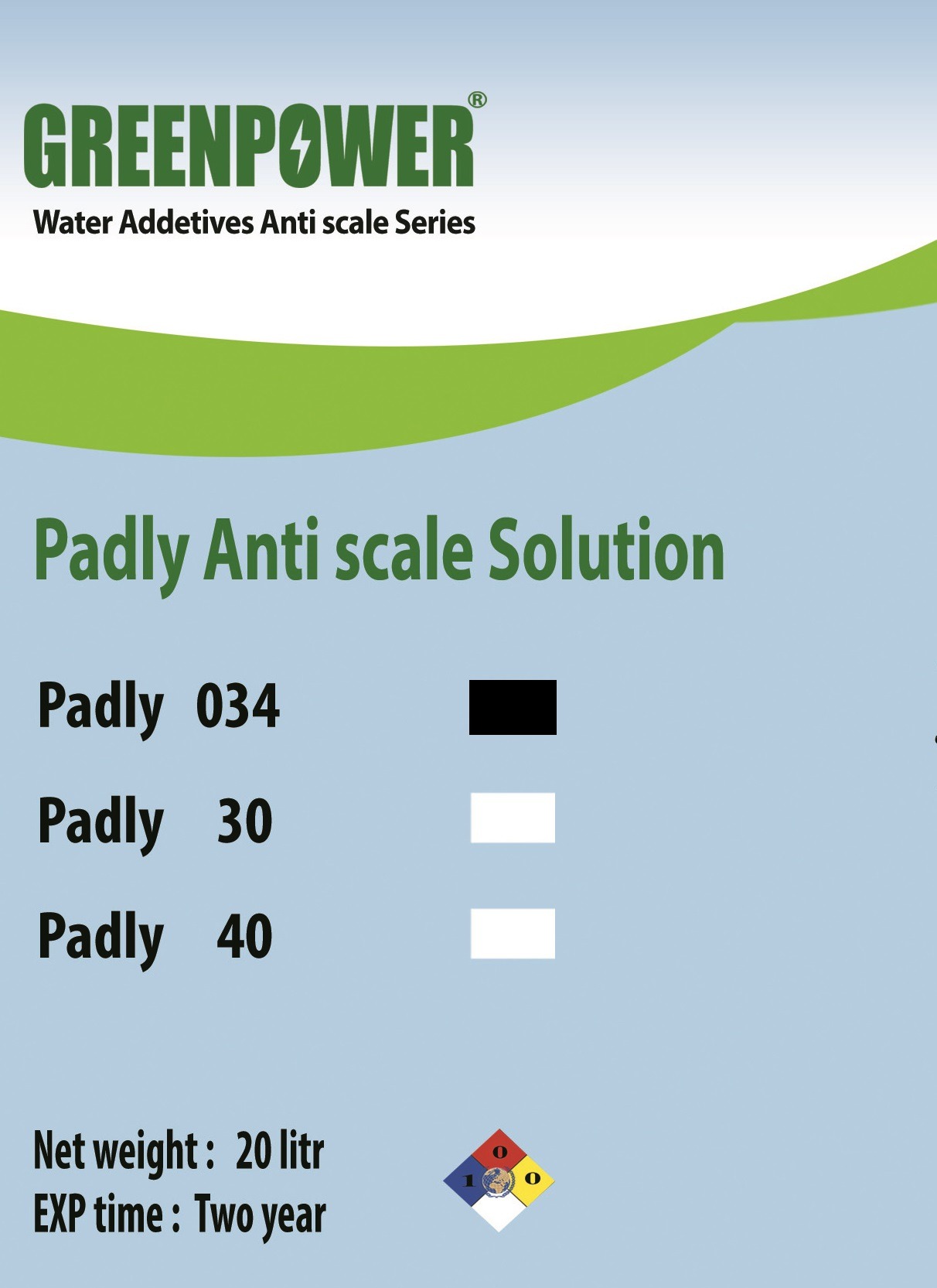 تصویر  رسوب زدای گرین پاور صنعتی