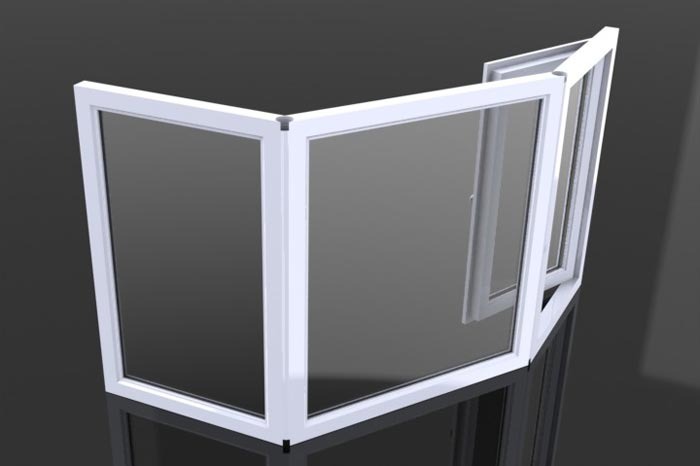 تصویر  مجری نمای شیشه ای و درب و پنجره آلومینیوم و upvc