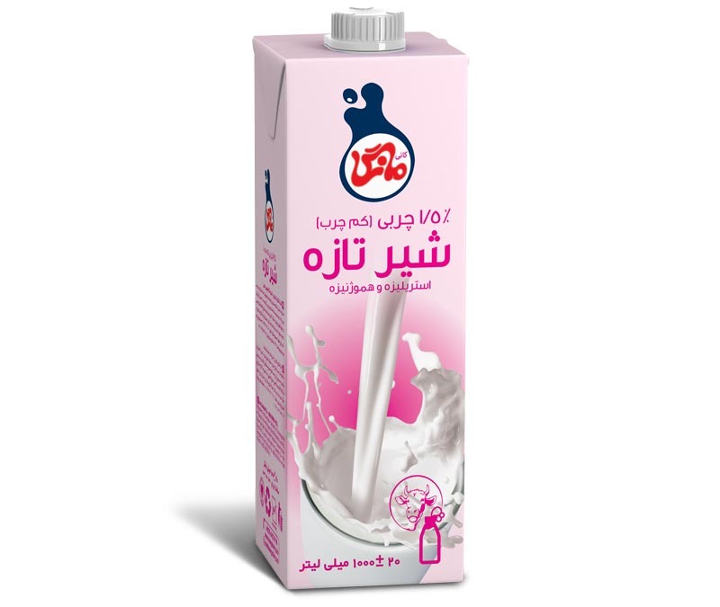 تصویر  شیر استریل کم چرب 1.5%