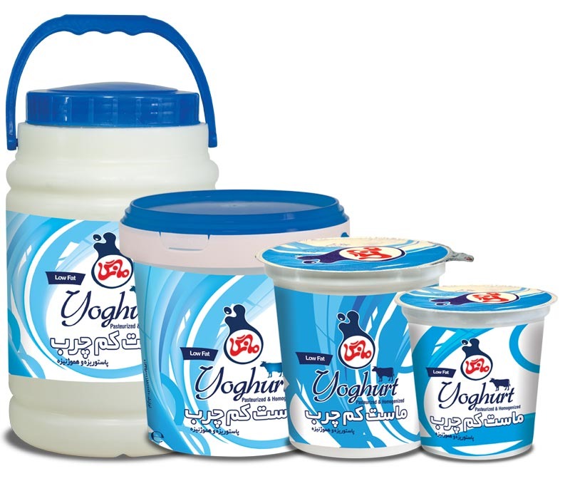 تصویر  ماست کم چرب