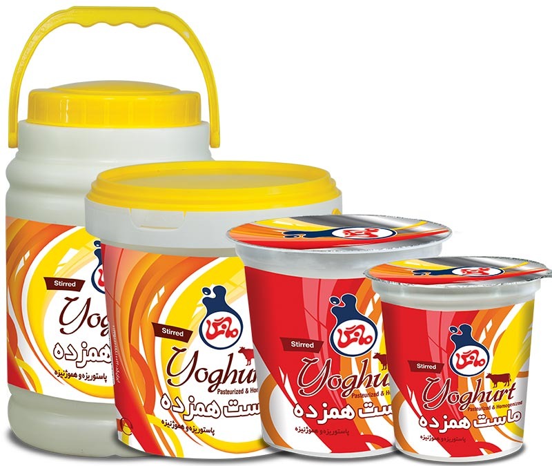 تصویر  ماست همزده