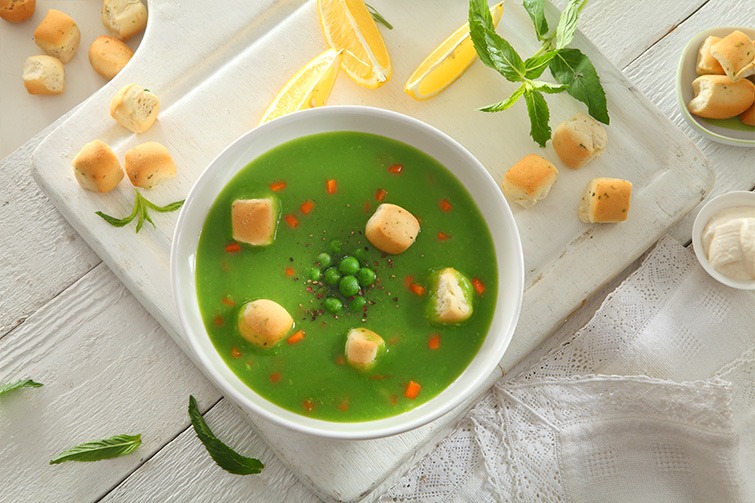 تصویر  نان کراستینو سیر و شوید