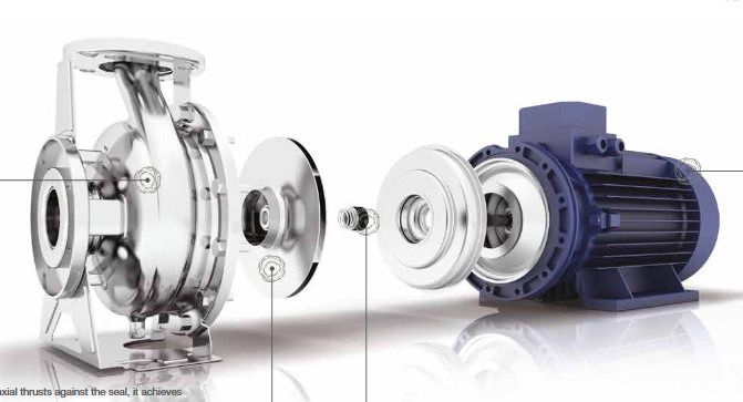 تصویر  الکترو پمپ سانتریفیوژ استیل 3L Series