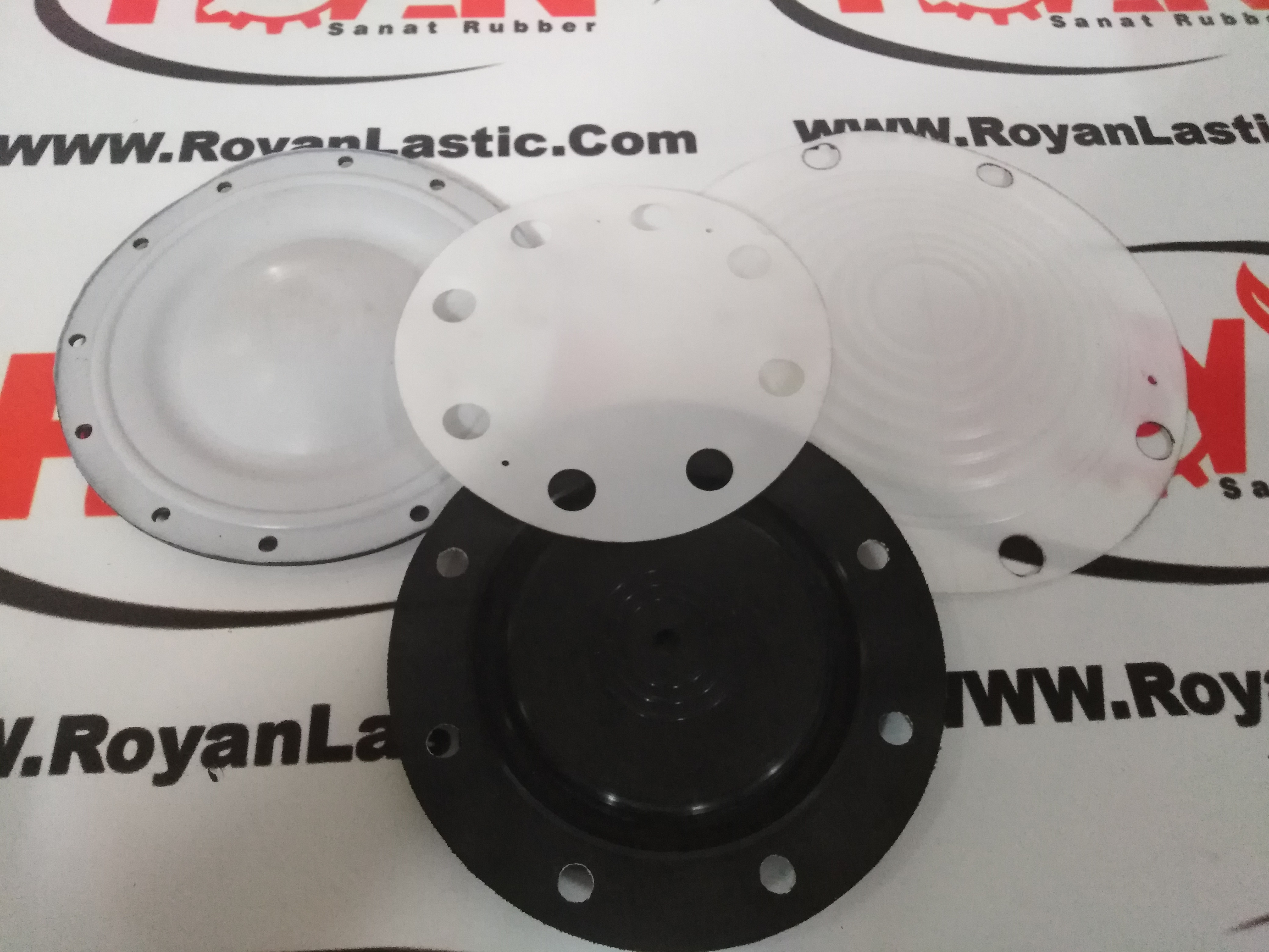 تصویر  دیافراگم لاستیکی با روکش تفلون