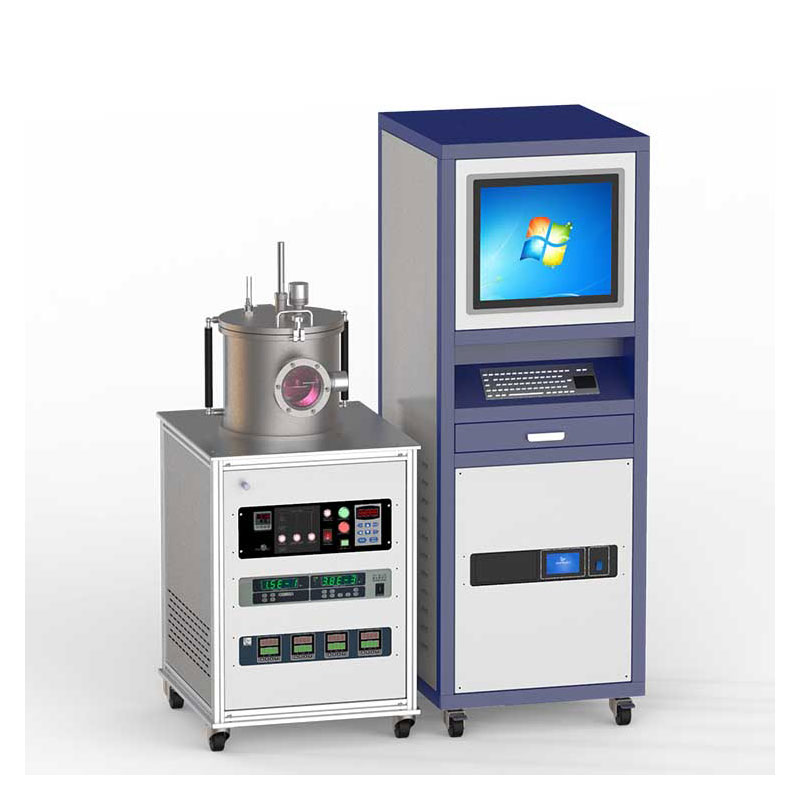 تصویر  1.5kw Magnetron Sputtering Vacuum PVD Coating system for Tin Nano Film Lab Research