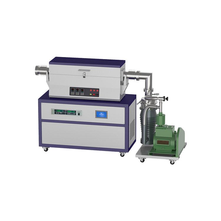 Picture of High vacuum three-temperature zone rapid cooling tube furnace