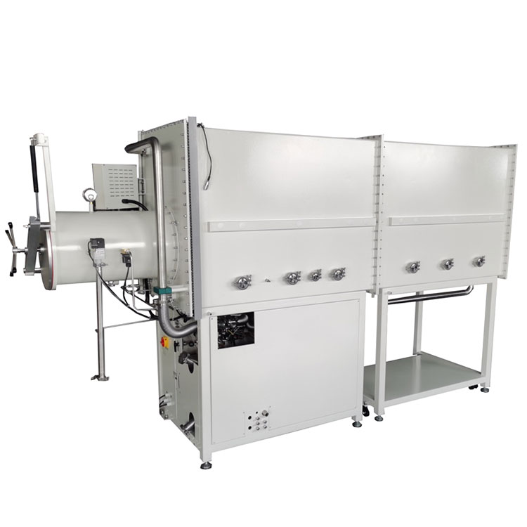 تصویر  N2, Ar, He Gas Environment Laboratory Glove Box with Activated Carbon Gas Purification System