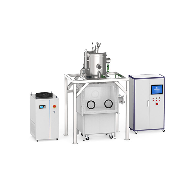 تصویر  40kg vacuum indium alloy melting furnace