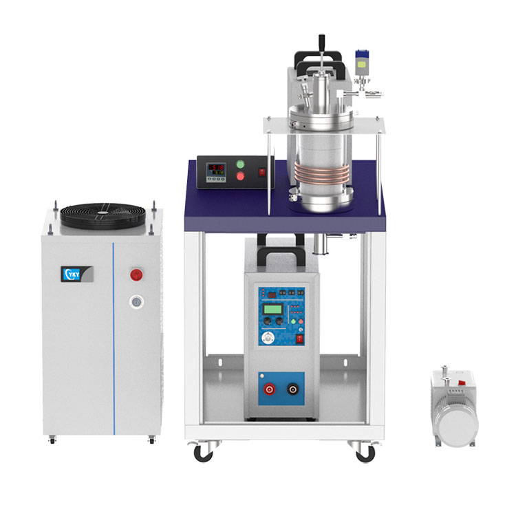 تصویر  25kw Induction Heating System with 11 Quartz Tube & Temperature-Controller up to 1700c