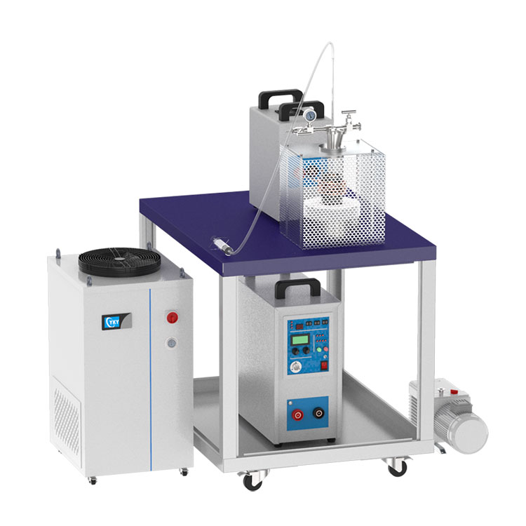 Picture of Upper Suction Casting 15kw Induction Heating Melting Furnace for Preparing Small Diameter Alloy Rods