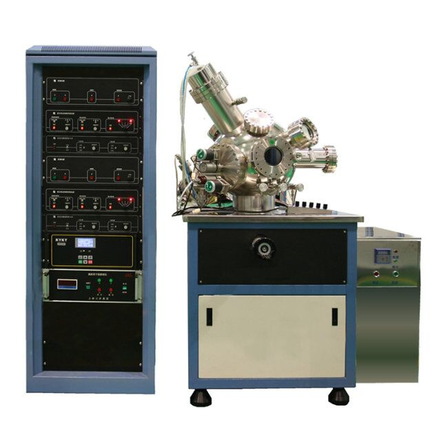 تصویر  Pulsed laser deposition, molecular beam epitaxy film preparation system