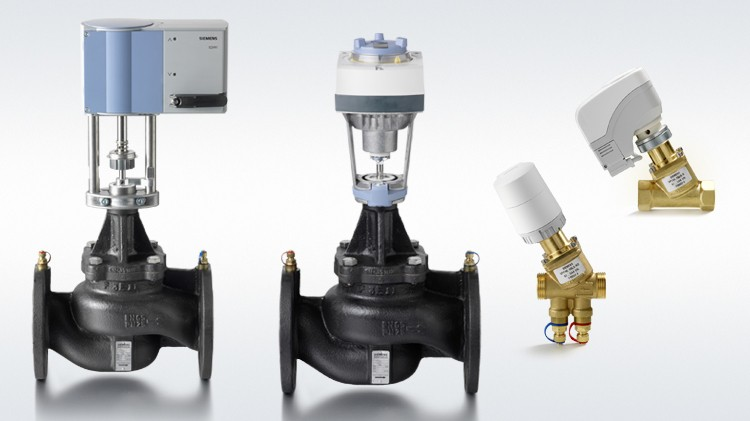 تصویر  شیر برقی کنترل زیمنس