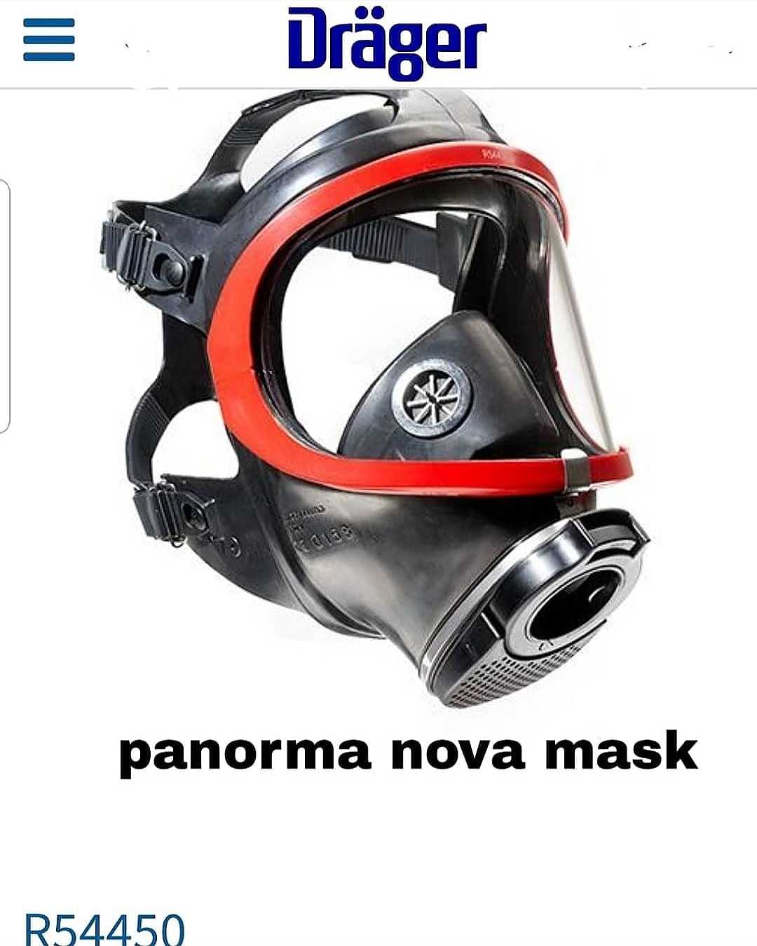 تصویر  انواع ماسک و تجهیزات تنفسی Drager