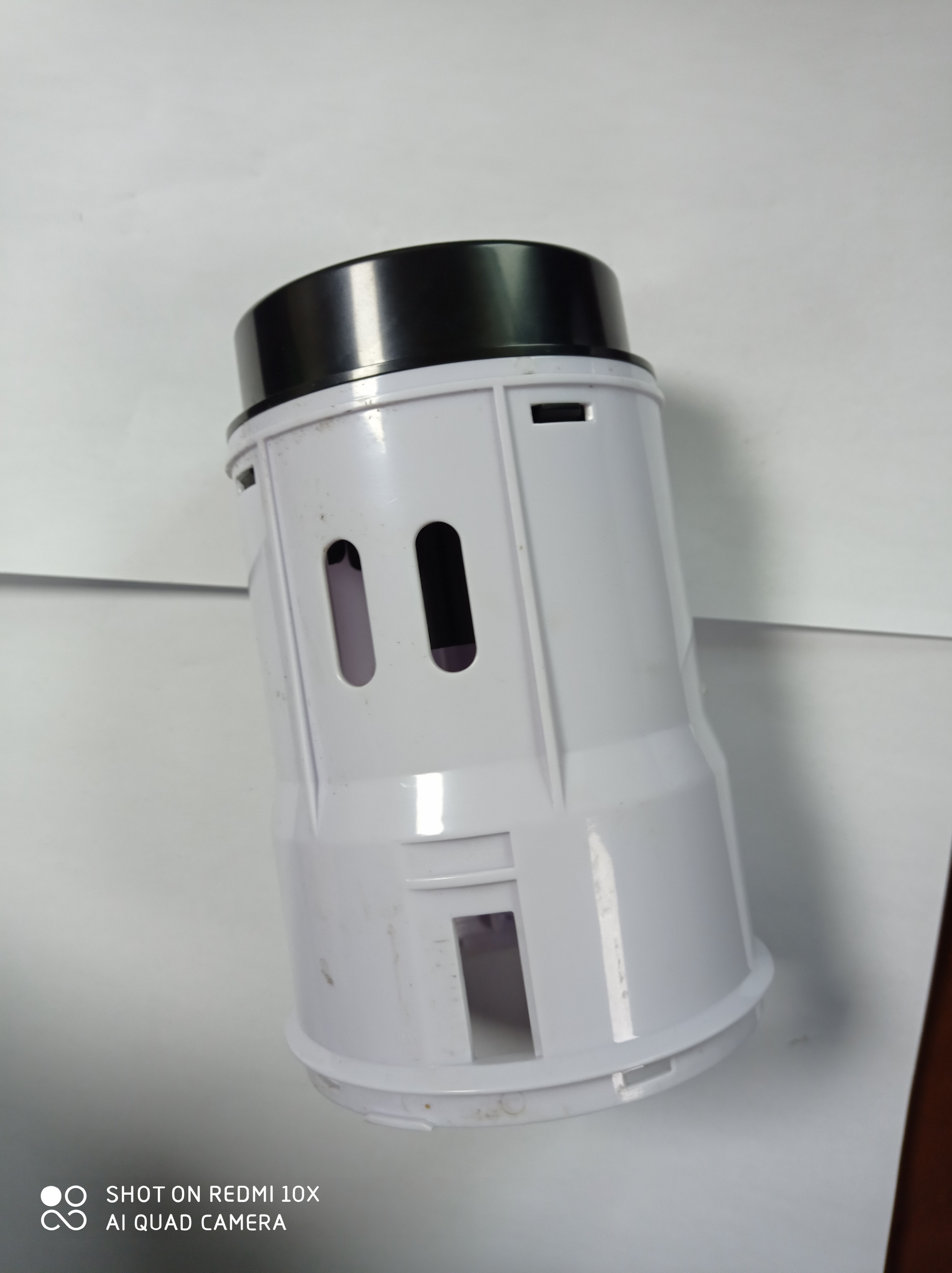 تصویر  Lamp plastic base bulb base plastic parts injection mould 1 pc
