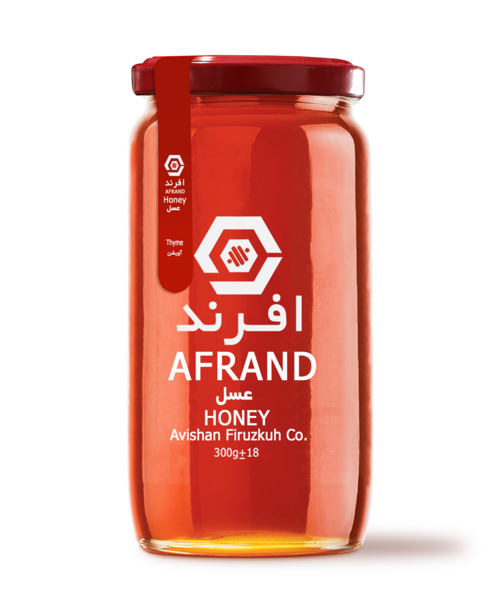 تصویر  عسل شیشه 300 گرمی آفرند