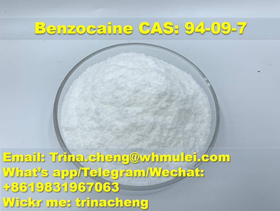 Picture of 99% purity 40-200mesh benzocaine crystal powder from China top chemical manufacturer