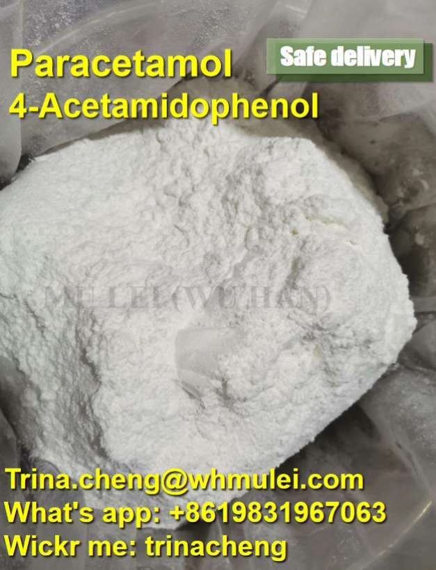 Picture of 99% Purity Top Quality Pharma Grade 4-Acetamidophenol Paracetamol From China Manufacturer