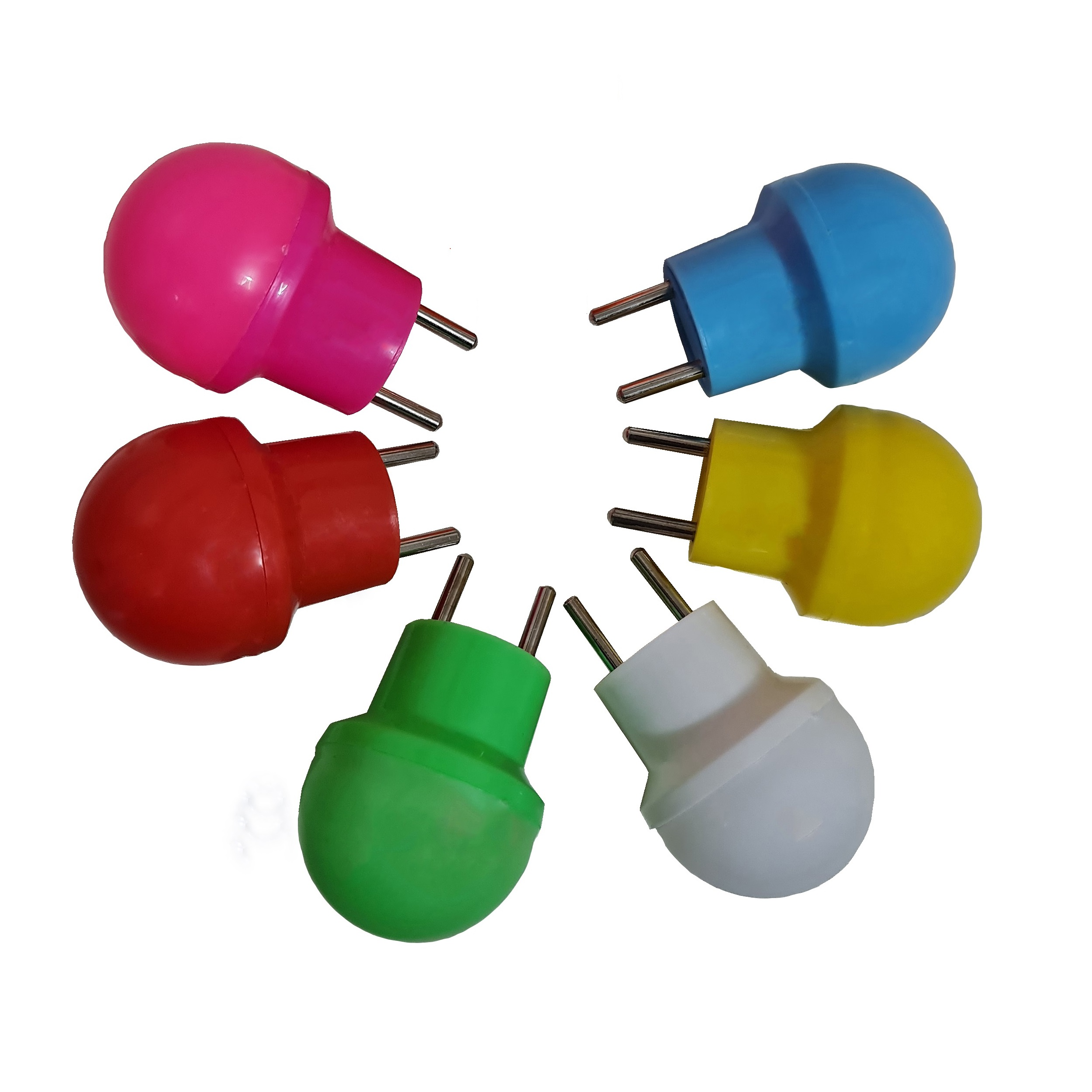 تصویر  چراغ خواب مدل لامپ دوشاخه دار پاور