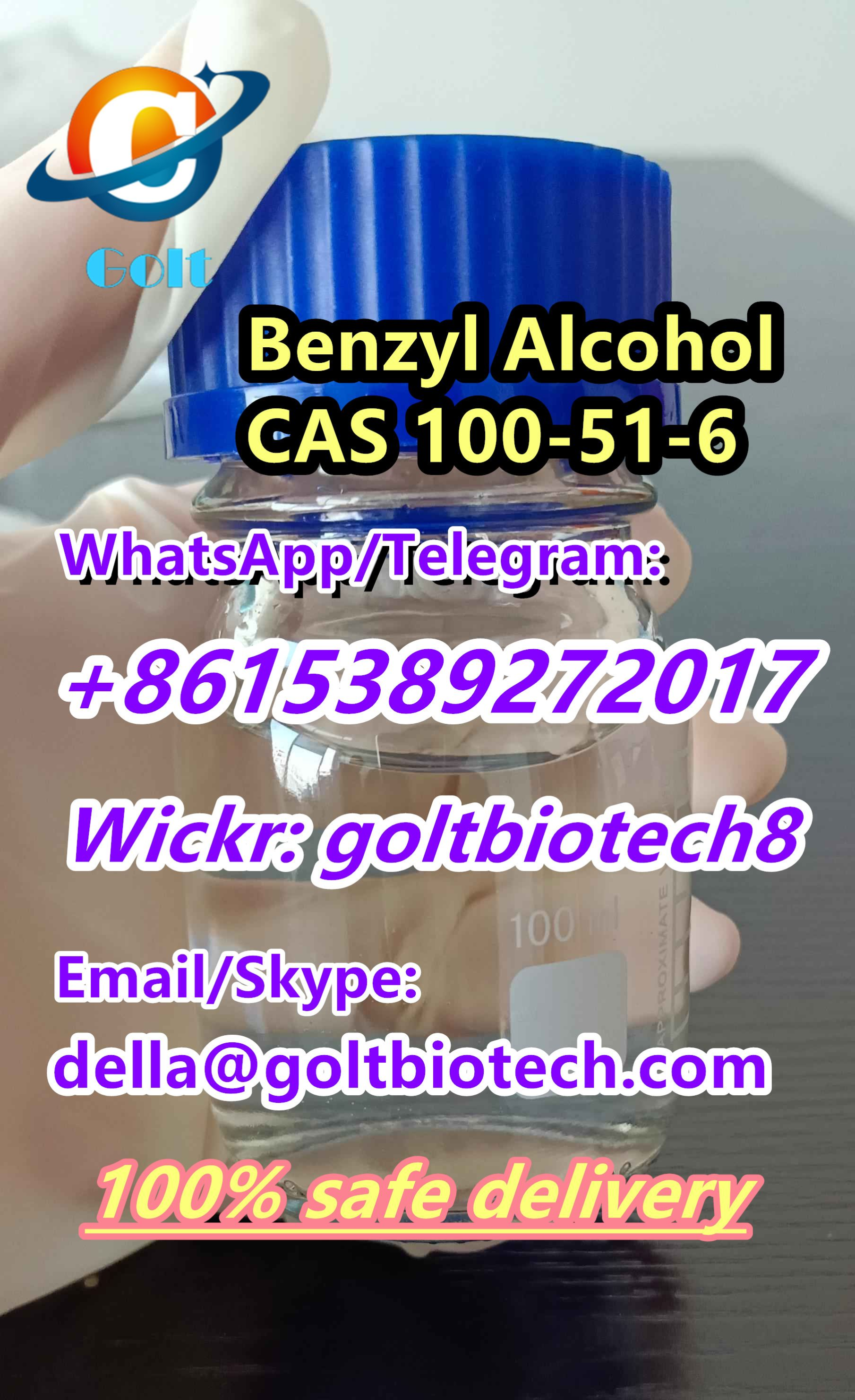 Picture of Rich stock CAS 100-51-6 CAS 120-51-4 CAS 85594-37-2 bulk supply