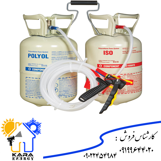 تصویر  کپسول پلی یورتان پاششی ایزی فوم