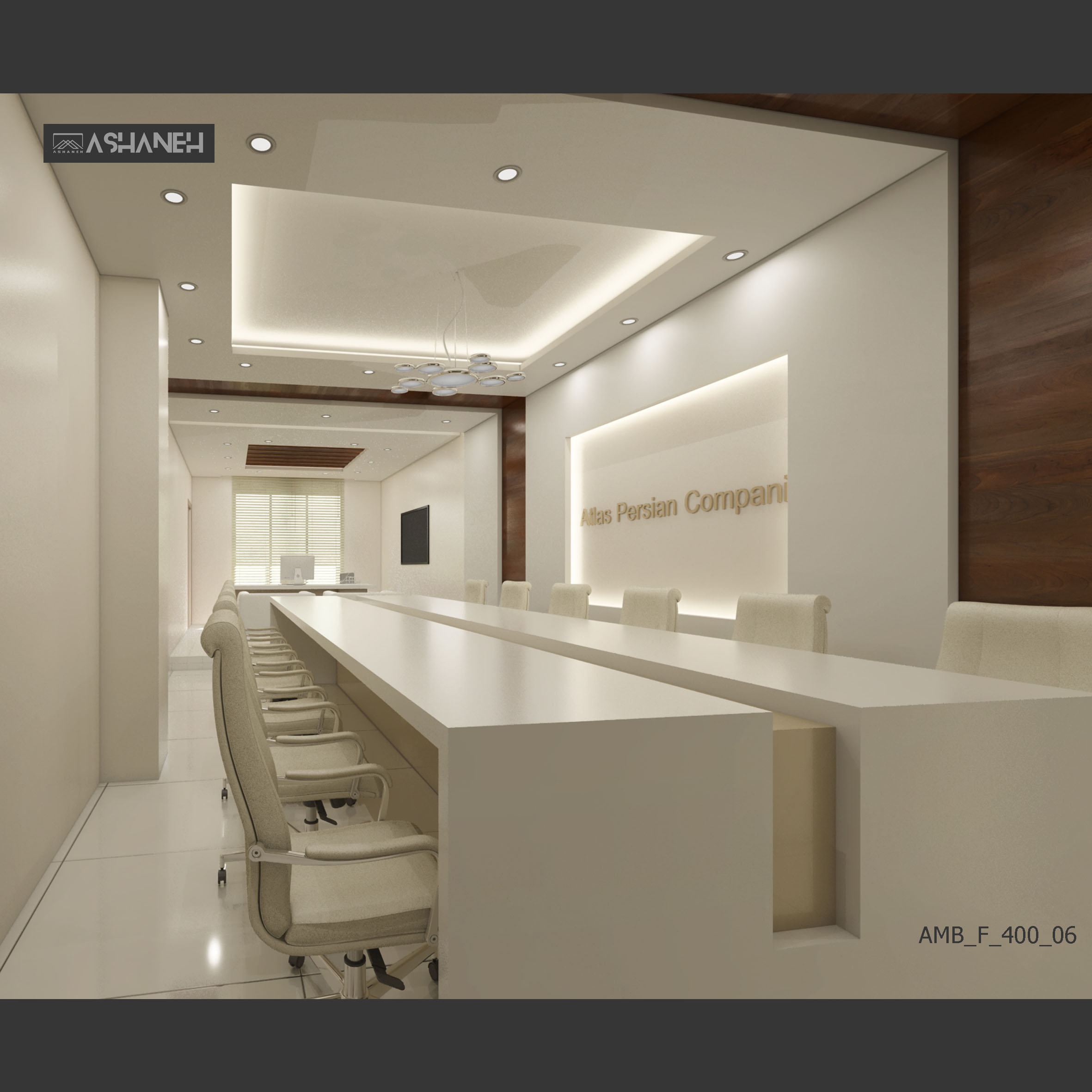 تصویر  میز اداری AMBER