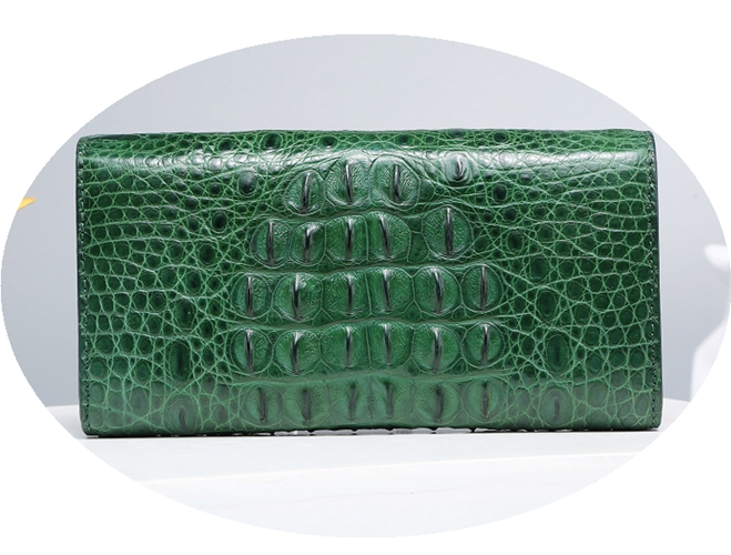 Picture of Large-Capacity Crocodile Leather Wallet Women's Long Section 2022 New Women's Leather Handbag Multifunctional Wallet