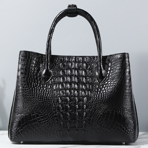 Picture of Crocodile Leather Large Bag Women's Bag Leather 2022 New Large-Capacity Bucket Bag Luxury Shoulder Messenger Handbag