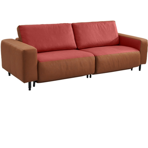 تصویر  صوفا فاخرة کهربائیة متعددة الوظائف شبه مستلقیة من الطراز الاسکندنافی