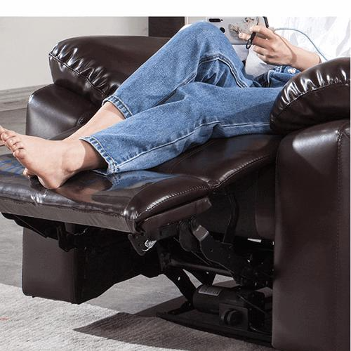 تصویر  کبسولة السینما أریکة الفضاء متعددة الوظائف الخاصة المسرح المنزلی الجلود مزیج أریکة قاعة السینما کبار الشخصیات