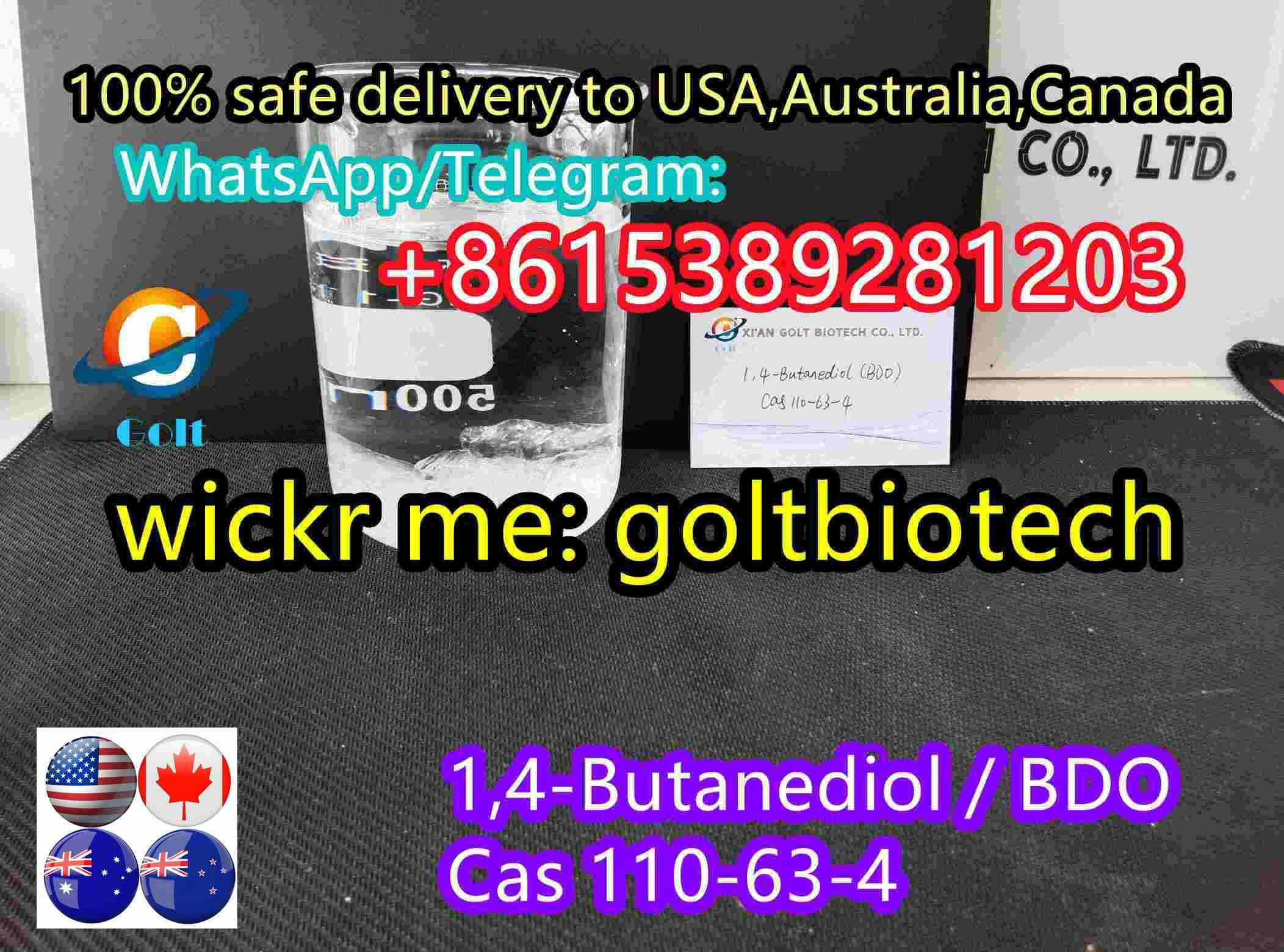 تصویر  99.7% purity 100% safe shipping to Australia for Bulk quantity! 1,4-Butanediol 1 4 Butanediol 1,4 bdo 1,4 Butanediol new gbl 1 4 bdo for sale Wickr me:goltbiotech