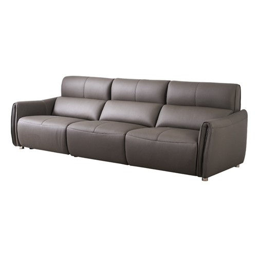 Picture of Italian-Style Nappa Leather Multi-Function Sofa Home Living Room Is Very Simple Three-Seat Combination Electric Leather Sofa