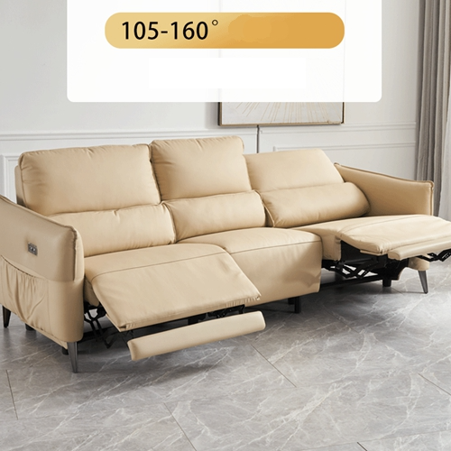 Picture of New Modern Minimalist Functional Sofa Living Room Bedroom Three-Person High-Foot Matching Sofa Combination Furniture