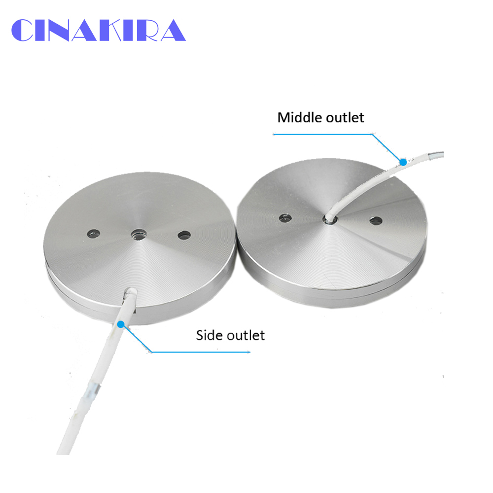 تصویر  أدى أضواء الخزانة عفریت 12 فولت رقیقة جدا 3 واط الألومنیوم