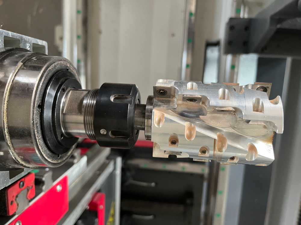 Picture of 4-Axis Double Turning Tools wood lathe