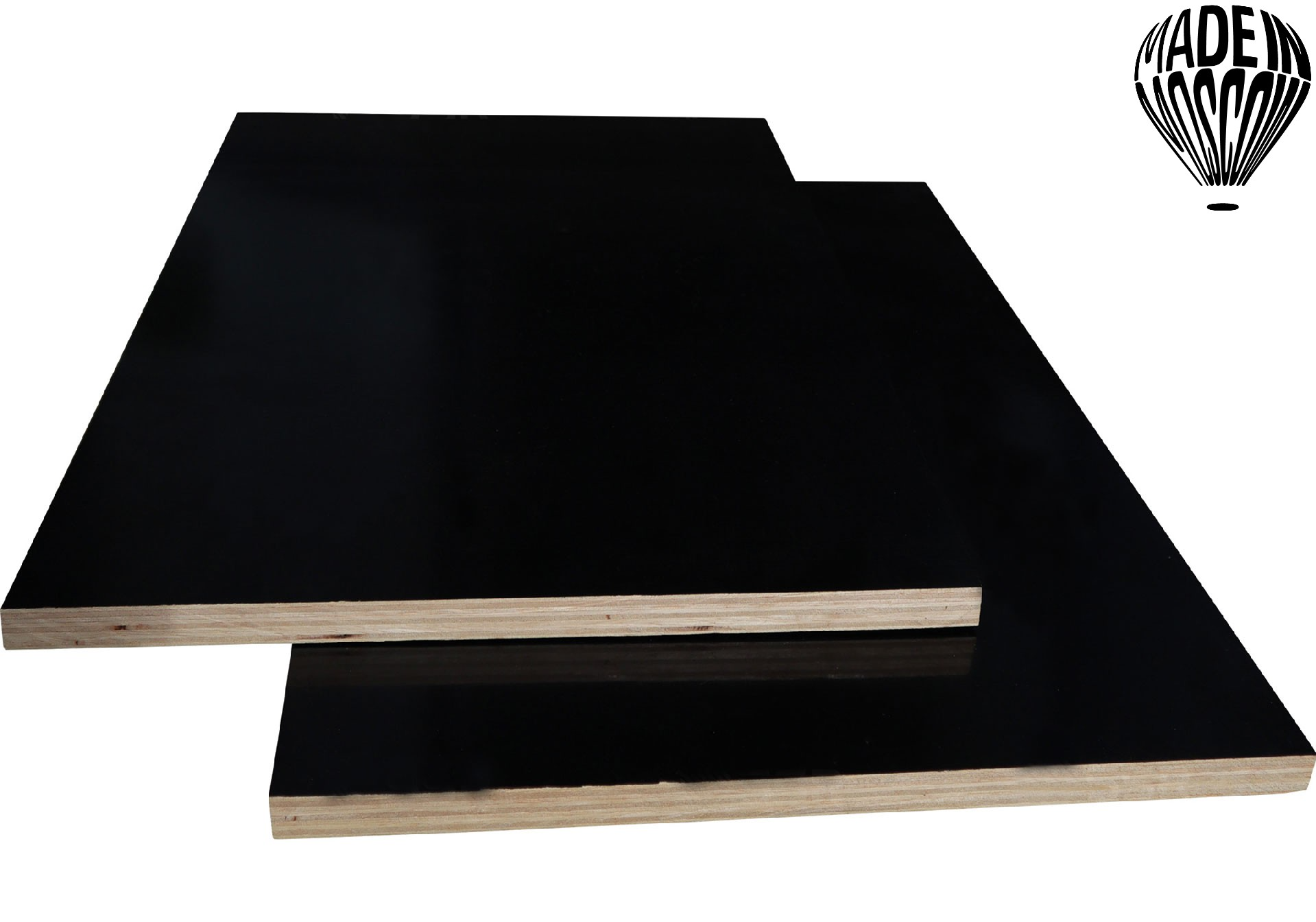 تصویر  تخته چندلا (پلی وود) لمینت 1/1 درجه 18 میلی متر 2.44x1.22