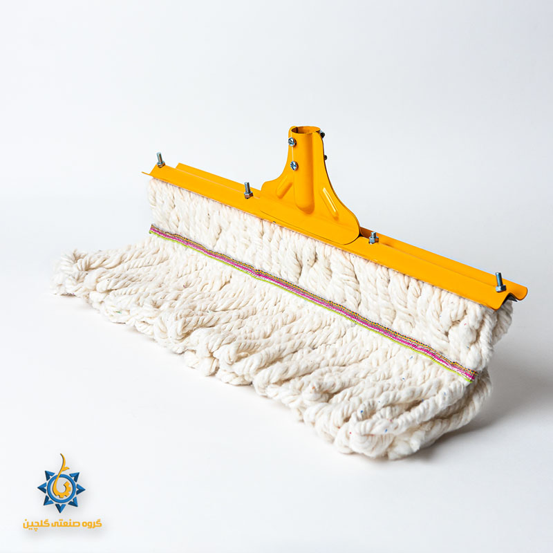 تصویر  تی پنبه ای 50 سانت پشت فلز گلچین با دسته