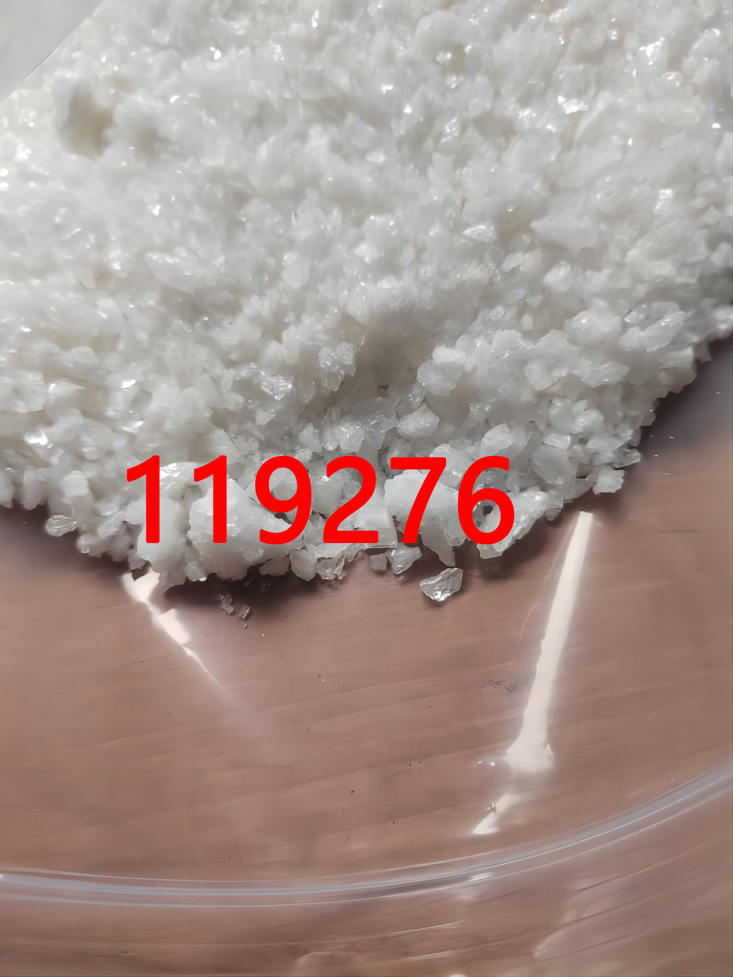Picture of white powder Protonitazene(hudrochloride) CAS 119276-01-6