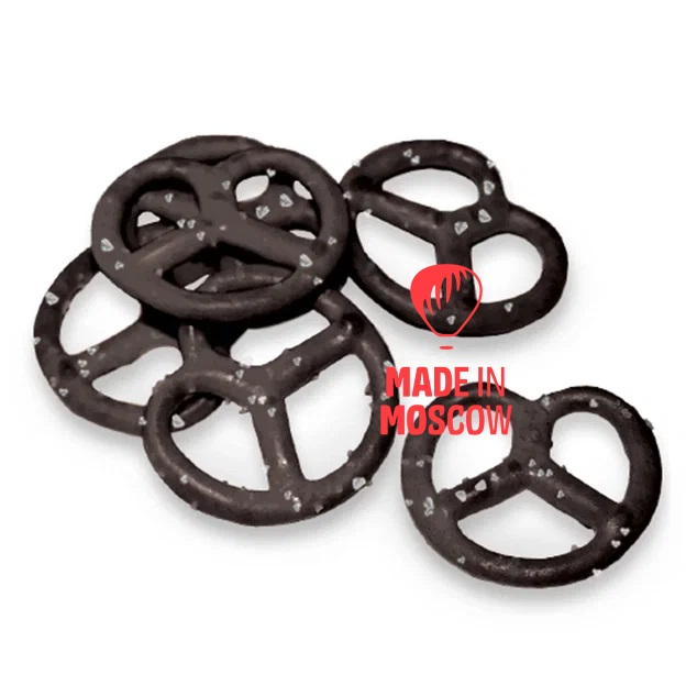 Picture of "Bitcom" Black Pretzel with sea salt, 460 g