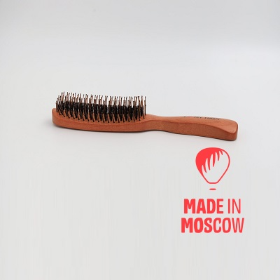 Picture of Wooden Hair Brush "Shine Brush", ILMH, + gift box