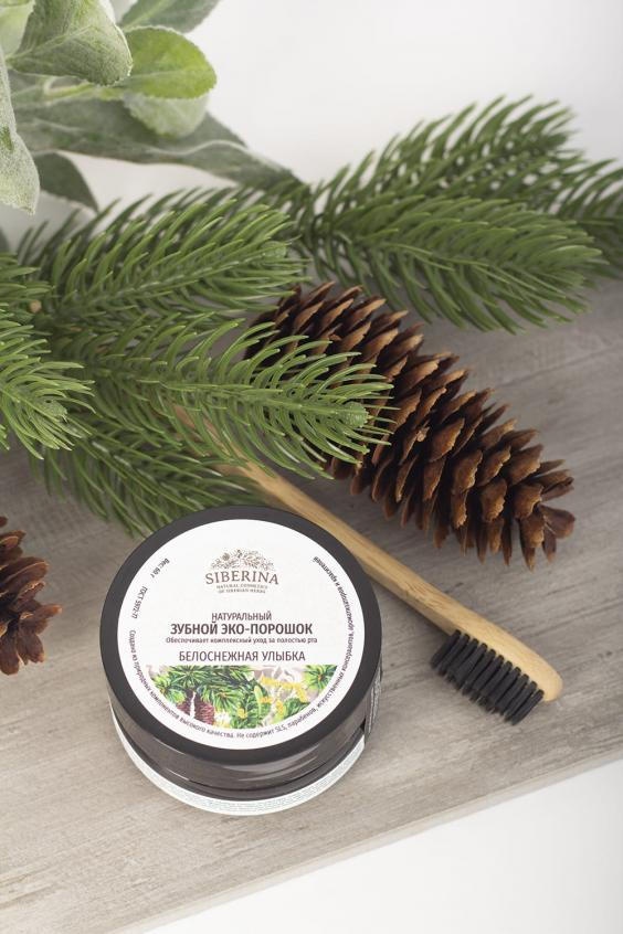 Picture of Eco-tooth powder "Snow-white smile"