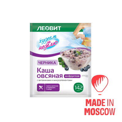 Picture of Weight loss oatmeal porridge, Leovit