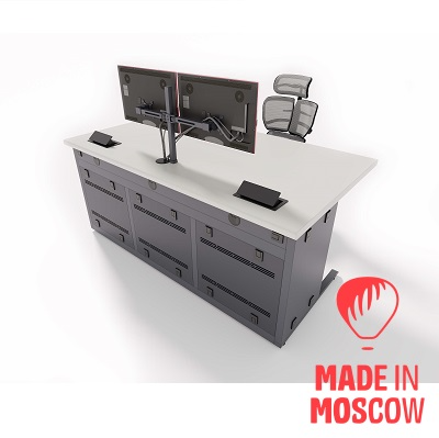 Picture of Dispatch desk, "Quantum" series, SmartErgo