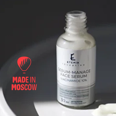 Picture of SEBORREGULATORY SERUM NIACINAMIDE 10%, Etemia
